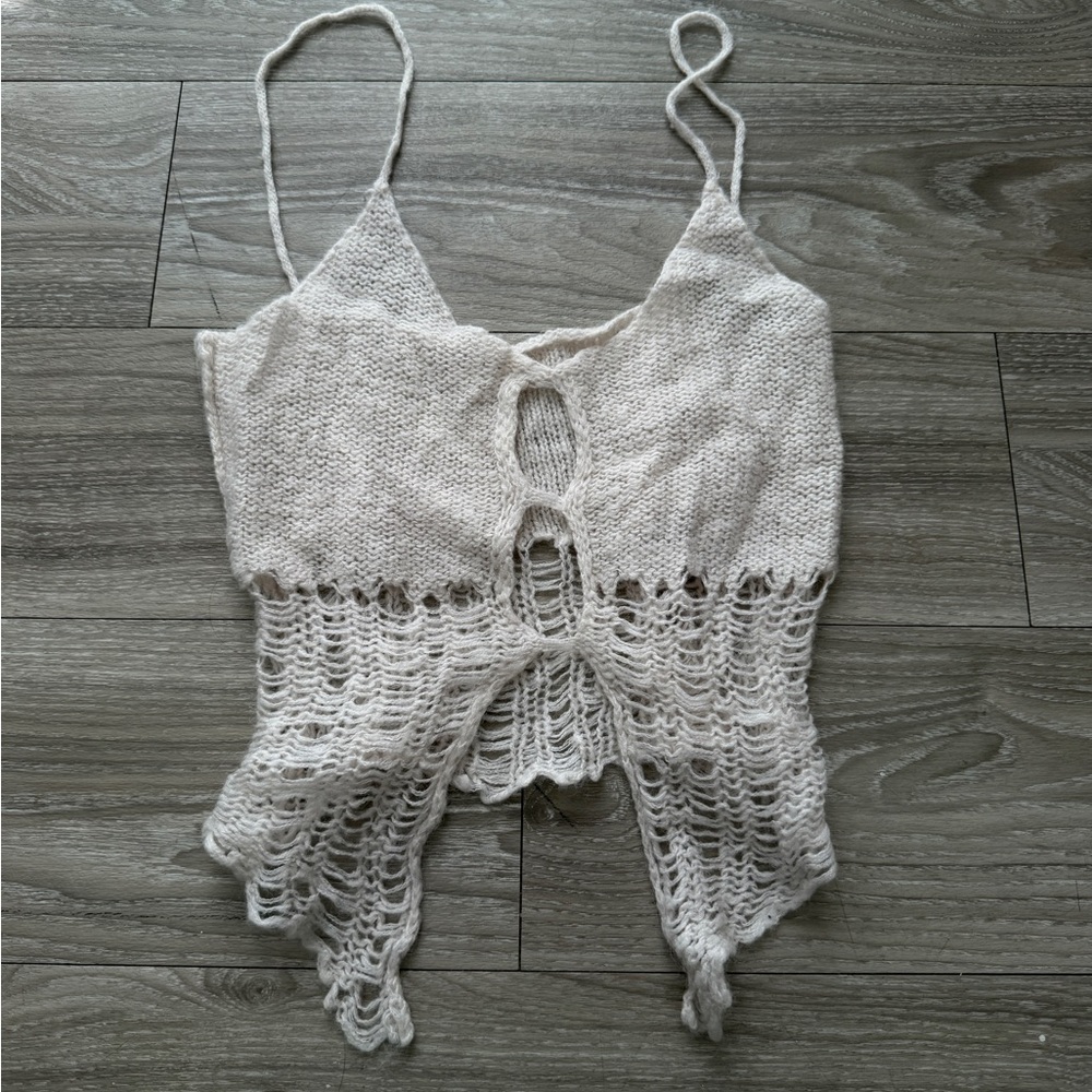 Handmade Crochet Lace Top